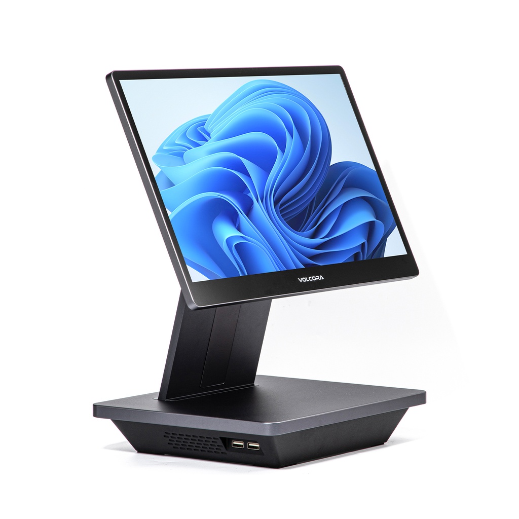 [530042-OC] Volcora POS Terminal Pro 15.6" -  Intel Core I5 11th Gen Processor - Windows 11 Pro - Gray - Wide Screen Touch Point-Of-Sale (Single Screen / Gray / 16GB RAM + 128GB Disk)